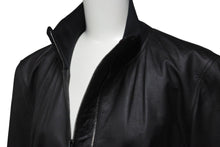 Load image into Gallery viewer, YVES SAINT LAURENT イヴサンローラン 2WAY ジップレザージャケット ブラック 羊革 46 212276 Y5SCA 美品 中古 57247