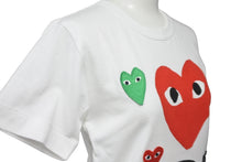 画像をギャラリービューアに読み込む, 未使用 プレイコムデギャルソン PLAY COMME des GARCONS Tシャツ AZ-T279 ホワイト Ｓ タグ付き 中古 57274