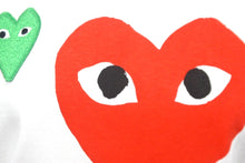 画像をギャラリービューアに読み込む, 未使用 プレイコムデギャルソン PLAY COMME des GARCONS Tシャツ AZ-T279 ホワイト Ｓ タグ付き 中古 57274