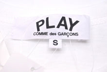 画像をギャラリービューアに読み込む, 未使用 プレイコムデギャルソン PLAY COMME des GARCONS Tシャツ AZ-T279 ホワイト Ｓ タグ付き 中古 57274