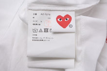 画像をギャラリービューアに読み込む, 未使用 プレイコムデギャルソン PLAY COMME des GARCONS Tシャツ AZ-T279 ホワイト Ｓ タグ付き 中古 57274