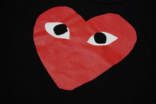 画像をギャラリービューアに読み込む, 極美品 プレイコムデギャルソン PLAY COMME des GARCONS Tシャツ AZ-T111 ブラック S タグ付き 中古 57279
