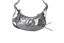 画像をギャラリービューアに読み込む, 極美品 BALENCIAGA バレンシアガ LE CAGOLE 定価328900円 カゴールXS ショルダーバッグ 671309 レザー シルバー 中古 57302