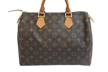 Load image into Gallery viewer, LOUIS VUITTON ルイヴィトン モノグラム スピーディ30 ボストンバッグ ブラウン ハンドバッグ 鞄 ロゴ M41526 美品 中古 57308