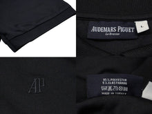 画像をギャラリービューアに読み込む, オーデマピゲ AUDEMARS PIGUET ポロシャツ ネイビー Ｌ ポリエステル ロゴ 刺繍 美品 中古 57322