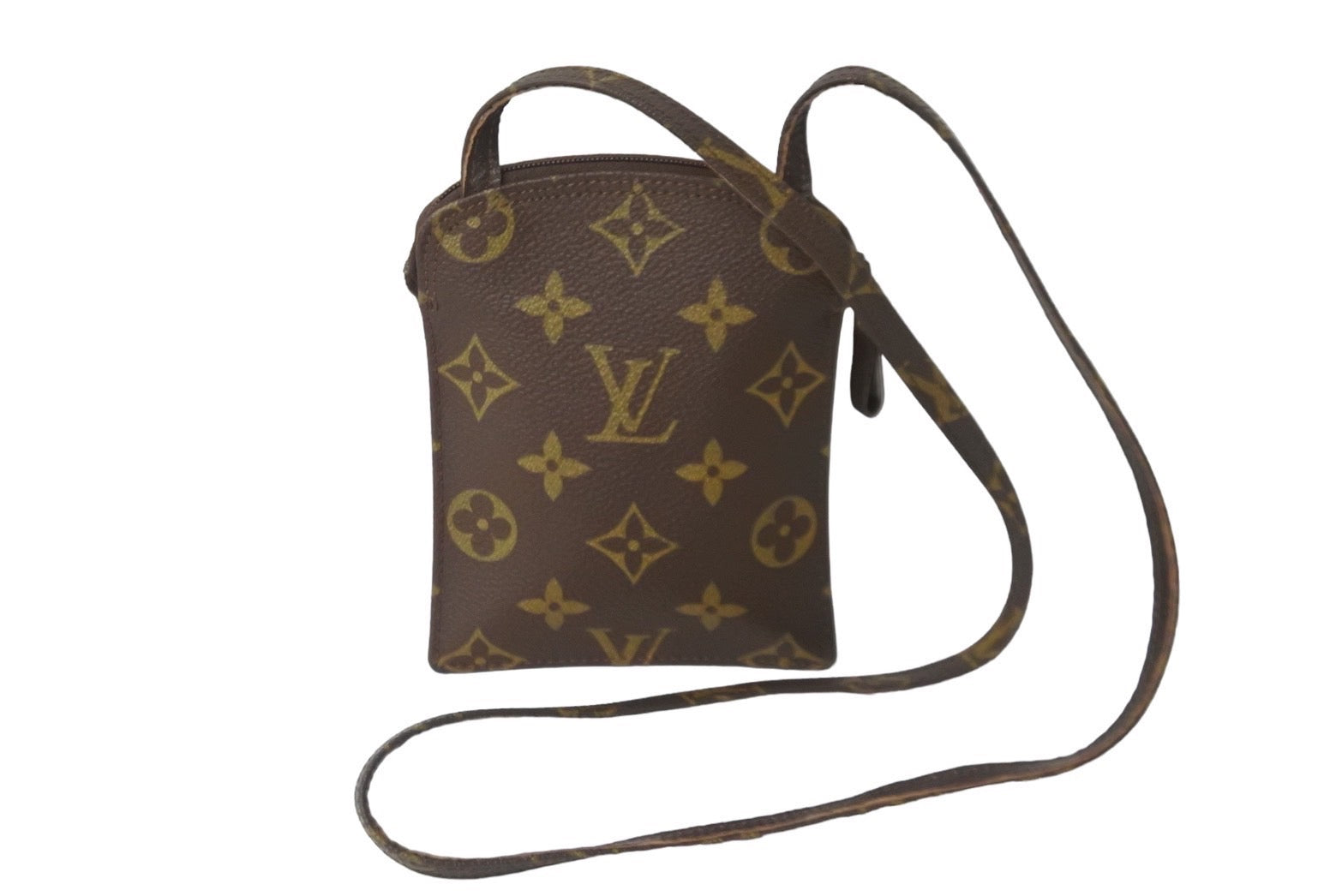 LOUIS VUITTON ルイヴィトン ショルダーバッグ ポーチ M45484 ポシェット セクレ モノグラム ブラウン 美品 中古 57363 –  Casanova Vintage