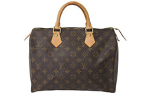 Load image into Gallery viewer, LOUIS VUITTON ルイヴィトン ハンドバッグ M41526 スピーディ30 ブラウン ゴールド金具 美品 中古 57365