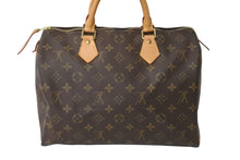 Load image into Gallery viewer, LOUIS VUITTON ルイヴィトン ハンドバッグ M41526 スピーディ30 ブラウン ゴールド金具 美品 中古 57365