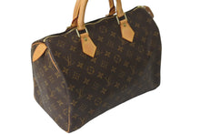 Load image into Gallery viewer, LOUIS VUITTON ルイヴィトン ハンドバッグ M41526 スピーディ30 ブラウン ゴールド金具 美品 中古 57365