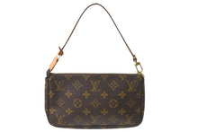 Load image into Gallery viewer, LOUIS VUITTON ルイヴィトン アクセサリーポーチ ポシェット・アクセソワール モノグラム M51980 ゴールド金具 美品 中古 57398