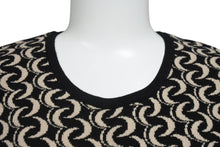 Load image into Gallery viewer, 極美品 DRIES VAN NOTEN ドリス ヴァン ノッテン SS24 Tiger Jacqard Knit Top ニットベスト サイズM ブラック ベージュ 総柄 中古 4b005742