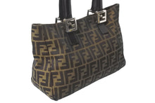 Load image into Gallery viewer, FENDI フェンディ ハンドバッグ トートバッグ ズッカ柄 マンマバケット レディース 26693 美品 中古 57425