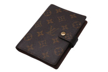 画像をギャラリービューアに読み込む, LOUIS VUITTON ルイヴィトン 手帳 アジェンダPM モノグラム R20005 ブラウン 良品 中古 57459