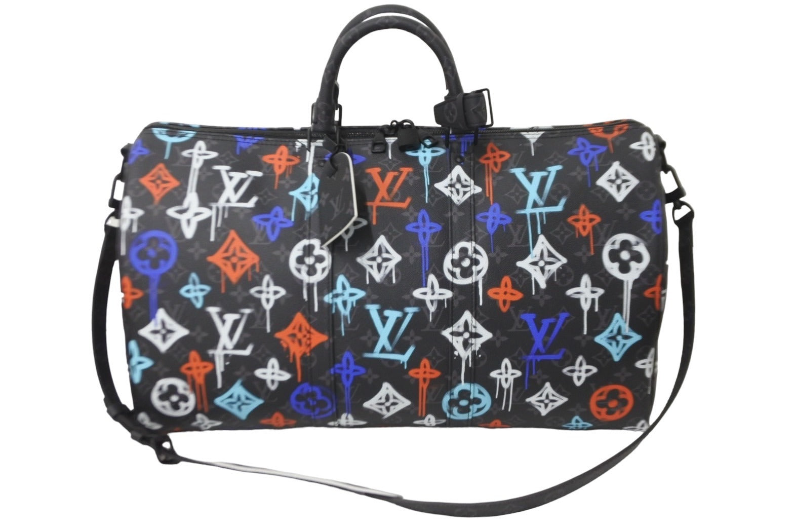 新品同様品 LOUIS VUITTON ルイヴィトン ボストンバッグ バンドリエール50 モノグラム キーポル グラフィティ N21384 中古  57471 – Casanova Vintage