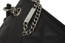 画像をギャラリービューアに読み込む, CHANEL シャネル ショルダーバッグ ポシェット カンボンライン ココマーク 10番台 2006 A25178 カーフ ブラウン 美品 中古 57473