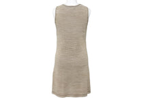 Load image into Gallery viewer, CHANEL シャネル ワンピース ニット ノースリーブ ココマーク P40770K03015 サイズ34 ベージュ ゴールド金具 レディース 美品 57603