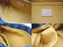 画像をギャラリービューアに読み込む, 極美品 LOUIS VUITTON ルイヴィトン ミニプリーティ レイエ ショルダーバッグ M95333 モノグラムデニム ブルー 中古 4b005761