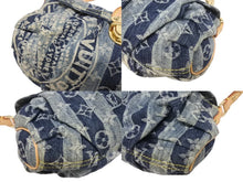 画像をギャラリービューアに読み込む, 極美品 LOUIS VUITTON ルイヴィトン ミニプリーティ レイエ ショルダーバッグ M95333 モノグラムデニム ブルー 中古 4b005761