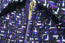 画像をギャラリービューアに読み込む, 新品未使用品 CHANEL シャネル ツイード ベスト サイズ34 23～24AW P75518 V67220 NQ425 パープル ブラック 中古 57618
