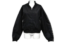 画像をギャラリービューアに読み込む, FFF POSTAL SERVICE トリプルエフポスタルサービス ジップボンバージャケット ナイロン ポリエステル ブラック 1 美品 中古 57686