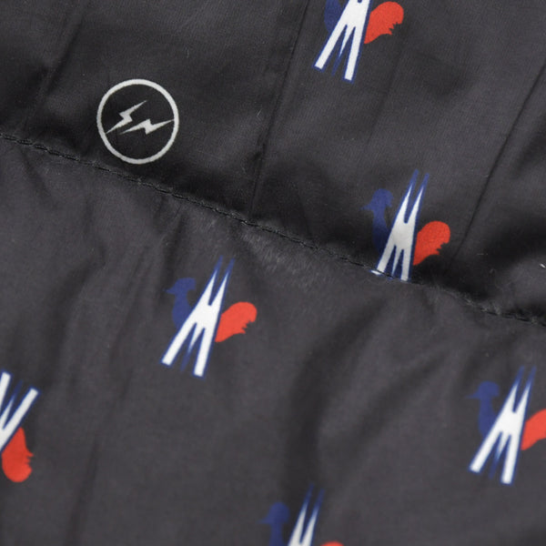 MONCLER モンクレール FRAGMENT フラグメント ダウンジャケット ダウン ネイビー アウター BACK STAGE バックステージ サイズ4 美品 中古 4a005770