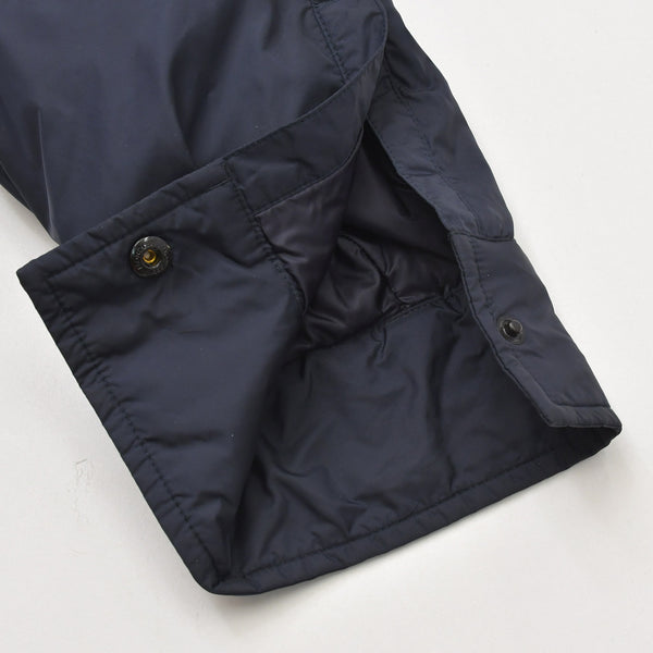 MONCLER モンクレール FRAGMENT フラグメント ダウンジャケット ダウン ネイビー アウター BACK STAGE バックステージ サイズ4 美品 中古 4a005770