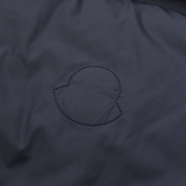 MONCLER モンクレール FRAGMENT フラグメント ダウンジャケット ダウン ネイビー アウター BACK STAGE バックステージ サイズ4 美品 中古 4a005770