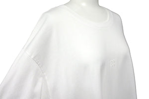 極美品 Givenchy ジバンシー 半袖Ｔシャツ トップス ブランドロゴ BM714R3Y6B ポルトガル製 コットン ホワイト サイズL 中古 57703