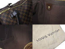 画像をギャラリービューアに読み込む, 極美品 LOUIS VUITTON ルイヴィトン ダミエ キーポル50 ボストンバッグ N41427 コーティングキャンバス ブラウン 中古 57782