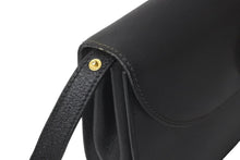画像をギャラリービューアに読み込む, GUCCI グッチ オールドグッチ バンブー ショルダーバッグ ブラック レザー 鞄 斜め掛け 美品 中古 57820