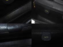 画像をギャラリービューアに読み込む, GUCCI グッチ オールドグッチ バンブー ショルダーバッグ ブラック レザー 鞄 斜め掛け 美品 中古 57820