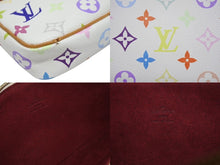 画像をギャラリービューアに読み込む, 極美品 LOUIS VUITTON ルイヴィトン ポシェット アクセソワール アクセサリーポーチ M92649 モノグラム マルチカラー 村上隆 中古 4b005784