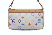 画像をギャラリービューアに読み込む, 極美品 LOUIS VUITTON ルイヴィトン ポシェット アクセソワール アクセサリーポーチ M92649 モノグラム マルチカラー 村上隆 中古 4b005784