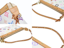 画像をギャラリービューアに読み込む, 極美品 LOUIS VUITTON ルイヴィトン ポシェット アクセソワール アクセサリーポーチ M92649 モノグラム マルチカラー 村上隆 中古 4b005784