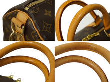 画像をギャラリービューアに読み込む, LOUIS VUITTON ルイヴィトン キーポル バンドリエール50 ボストンバッグ モノグラム M41416 ブラウン 良品 中古 57851