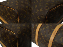 画像をギャラリービューアに読み込む, LOUIS VUITTON ルイヴィトン キーポル バンドリエール50 ボストンバッグ モノグラム M41416 ブラウン 良品 中古 57851