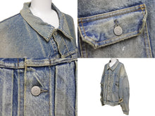 画像をギャラリービューアに読み込む, SAINT MICHAEL セント マイケル BerBerJin デニム ジャケット ダメージ加工 SM-A23-0000-C17 サイズXL 美品 中古 57929