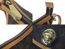 画像をギャラリービューアに読み込む, LOUIS VUITTON ルイヴィトン ショルダーバッグ M40075 トゥラムGM モノグラム スペイン製 ブラウン ゴールド金具 美品 中古 57969