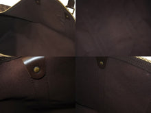 画像をギャラリービューアに読み込む, LOUIS VUITTON ルイヴィトン ダミエ キーポル50 ボストンバッグ N41427 コーティングキャンバス ブラウン 美品 中古 57978