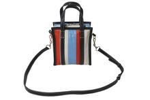 画像をギャラリービューアに読み込む, BALENCIAGA バレンシアガ ショルダーバッグ 2WAY バザールショッパーXXS マルチカラー レザー 513988 美品 中古 58009