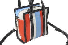 画像をギャラリービューアに読み込む, BALENCIAGA バレンシアガ ショルダーバッグ 2WAY バザールショッパーXXS マルチカラー レザー 513988 美品 中古 58009