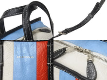 画像をギャラリービューアに読み込む, BALENCIAGA バレンシアガ ショルダーバッグ 2WAY バザールショッパーXXS マルチカラー レザー 513988 美品 中古 58009