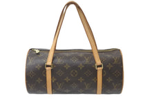 Load image into Gallery viewer, LOUIS VUITTON ルイヴィトン ハンドバッグ パピヨン26 M51366 ブラウン レディース ゴールド 美品 中古 58013