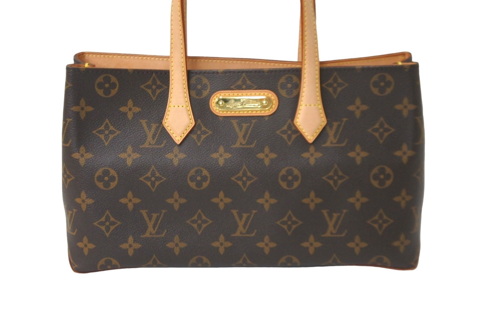 LOUIS VUITTON ルイヴィトン ハンドバッグ M45643 ウィルシャーPM モノグラム ブラウン ゴールド金具 美品 中古 58030 –  Casanova Vintage