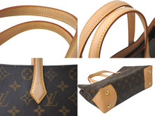 画像をギャラリービューアに読み込む, LOUIS VUITTON ルイヴィトン ハンドバッグ M45643 ウィルシャーPM モノグラム ブラウン ゴールド金具 美品 中古 58030