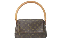 Load image into Gallery viewer, LOUIS VUITTON ルイヴィトン ショルダーバッグ ミニルーピング M51147 ブラウン レディース 美品 中古 58038