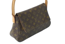 Load image into Gallery viewer, LOUIS VUITTON ルイヴィトン ショルダーバッグ ミニルーピング M51147 ブラウン レディース 美品 中古 58038