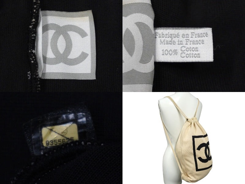 CHANEL シャネル スポーツライン ココマーク ナップサック 8番台