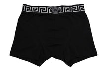 画像をギャラリービューアに読み込む, 未使用品 VERSACE ヴェルサーチ グレカ ボーダー トランクス メデューサ ブラック ホワイト サイズ48 58106