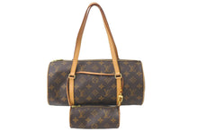 Load image into Gallery viewer, LOUIS VUITTON ルイヴィトン ショルダーバッグ パピヨン30 M51385 ポーチ付き ゴールド金具 美品 中古 58137